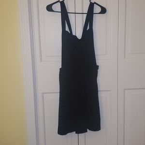 ASOS Black overall dress
